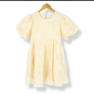 Charming Cream Baby Doll Dress